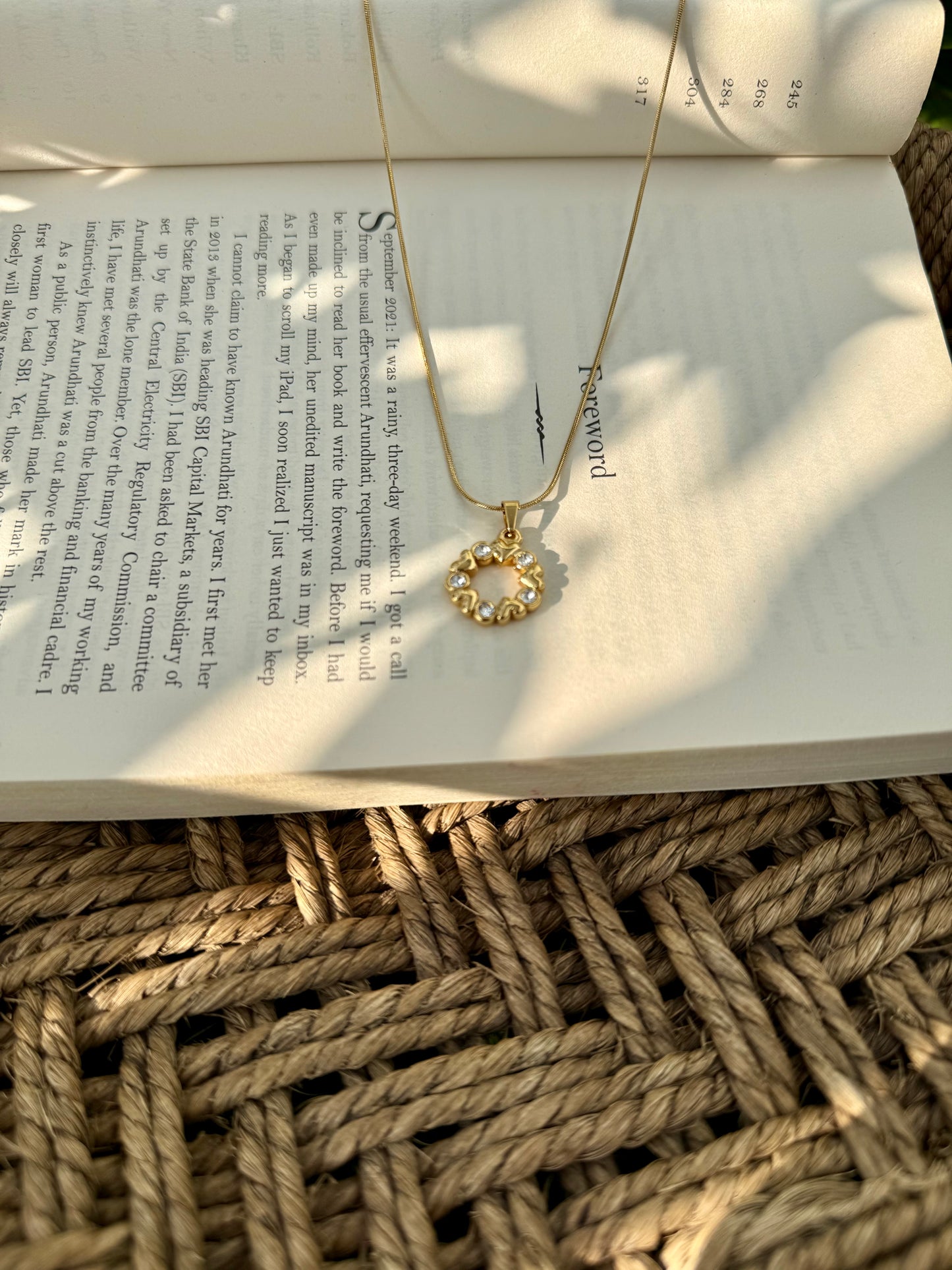 Luna Circle Necklace