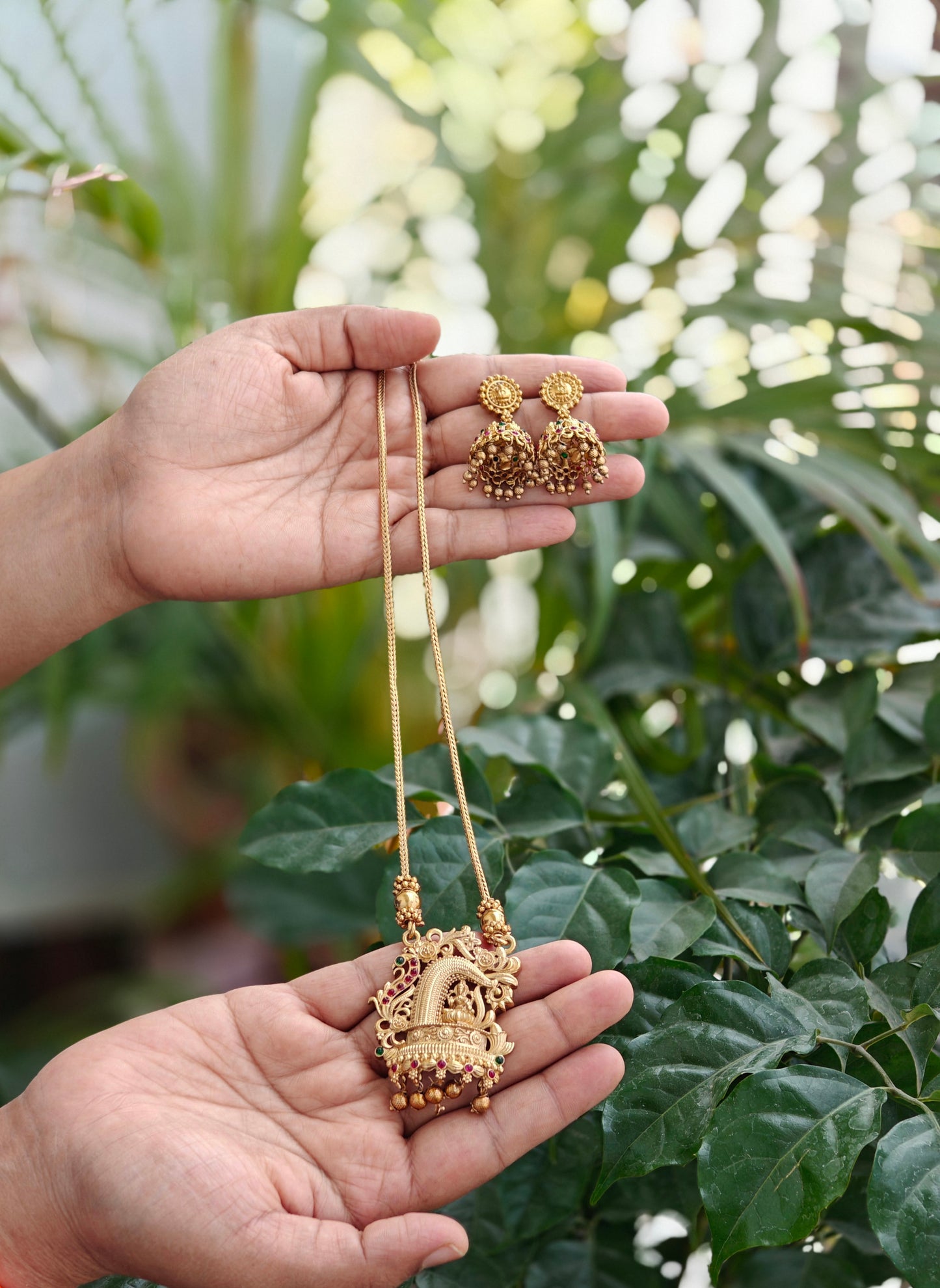 Peacock Sithalakshmi Set
