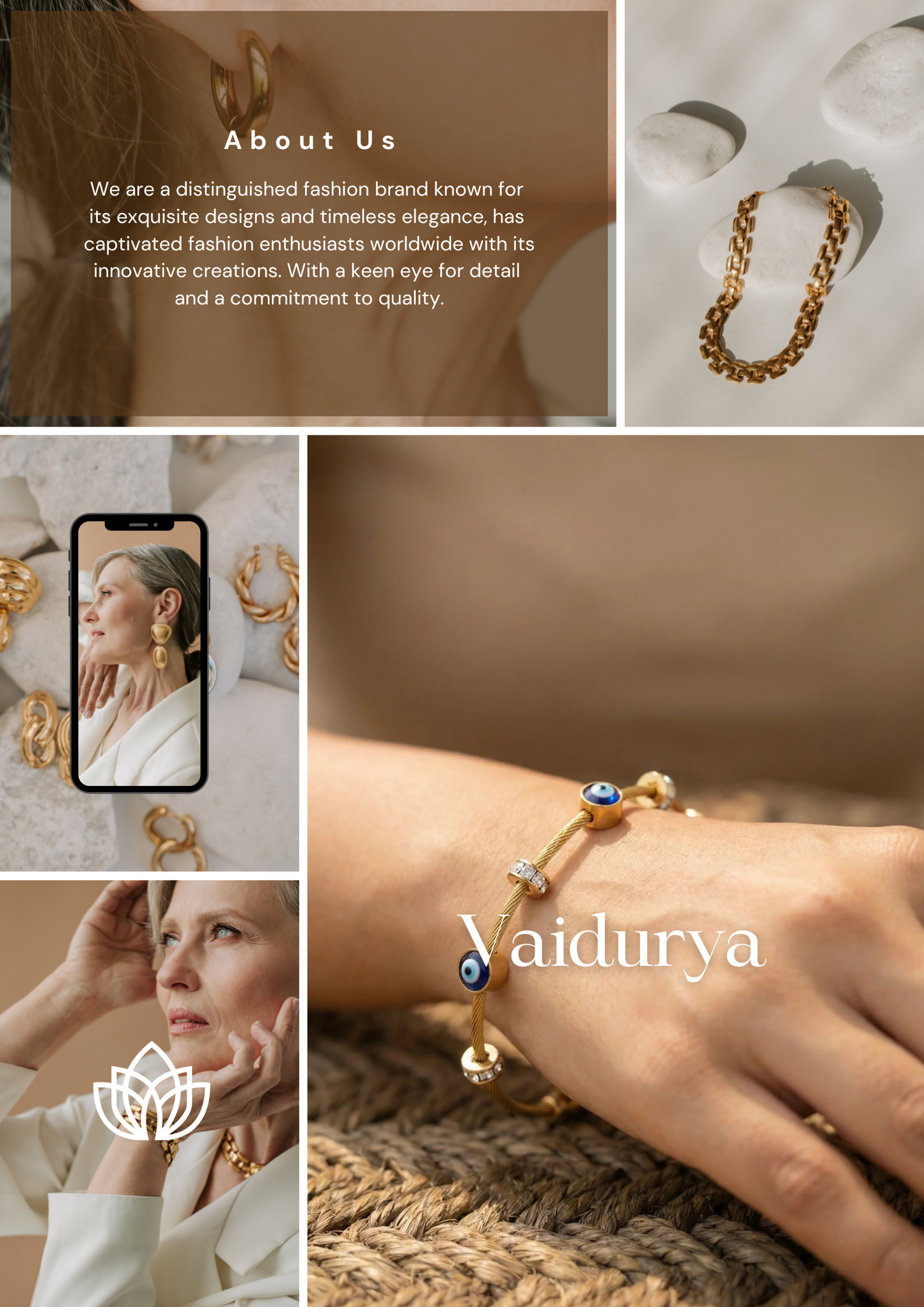 Classic Textured Anti-Tarnish Hoops