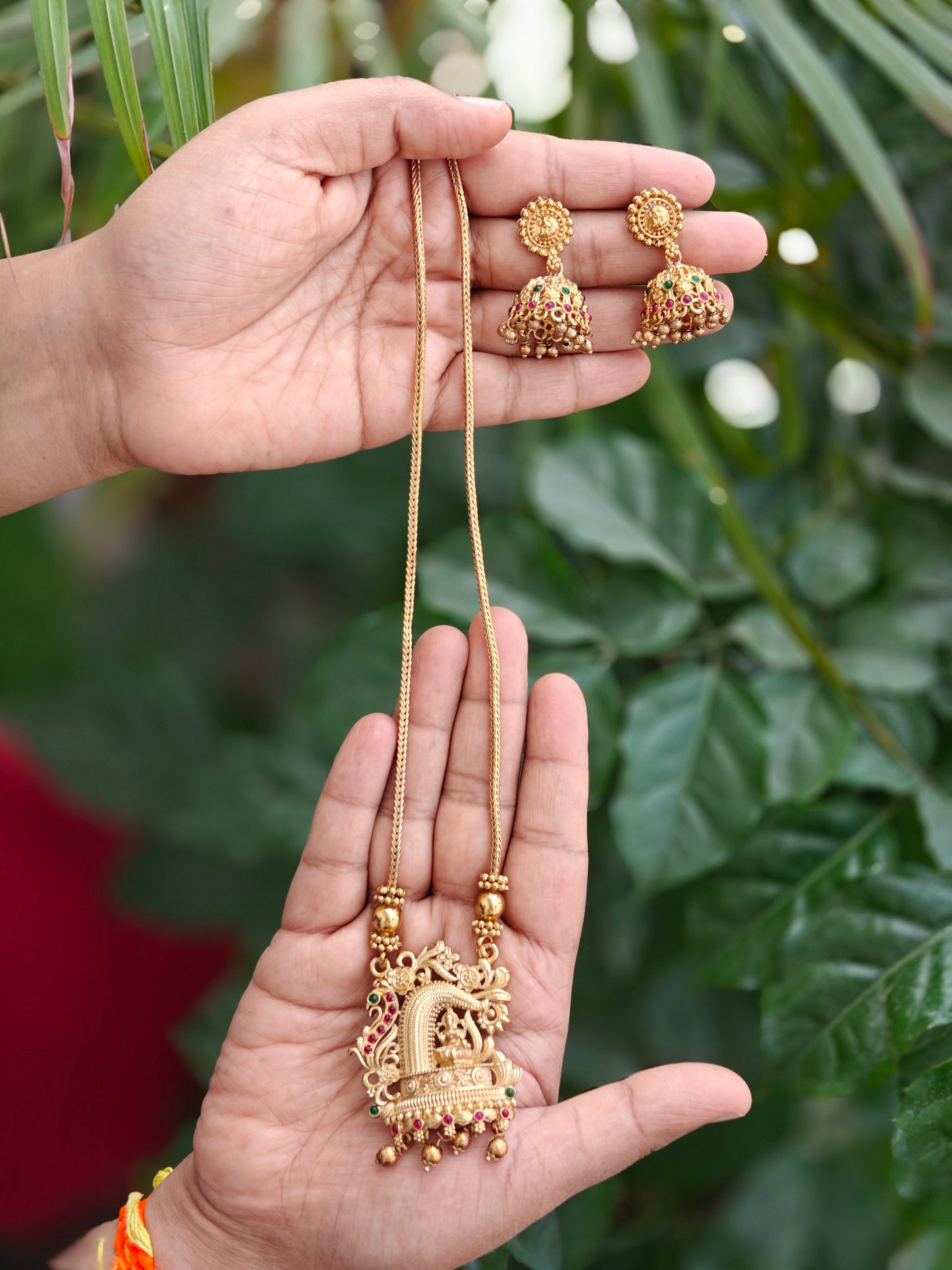 Peacock Sithalakshmi Set