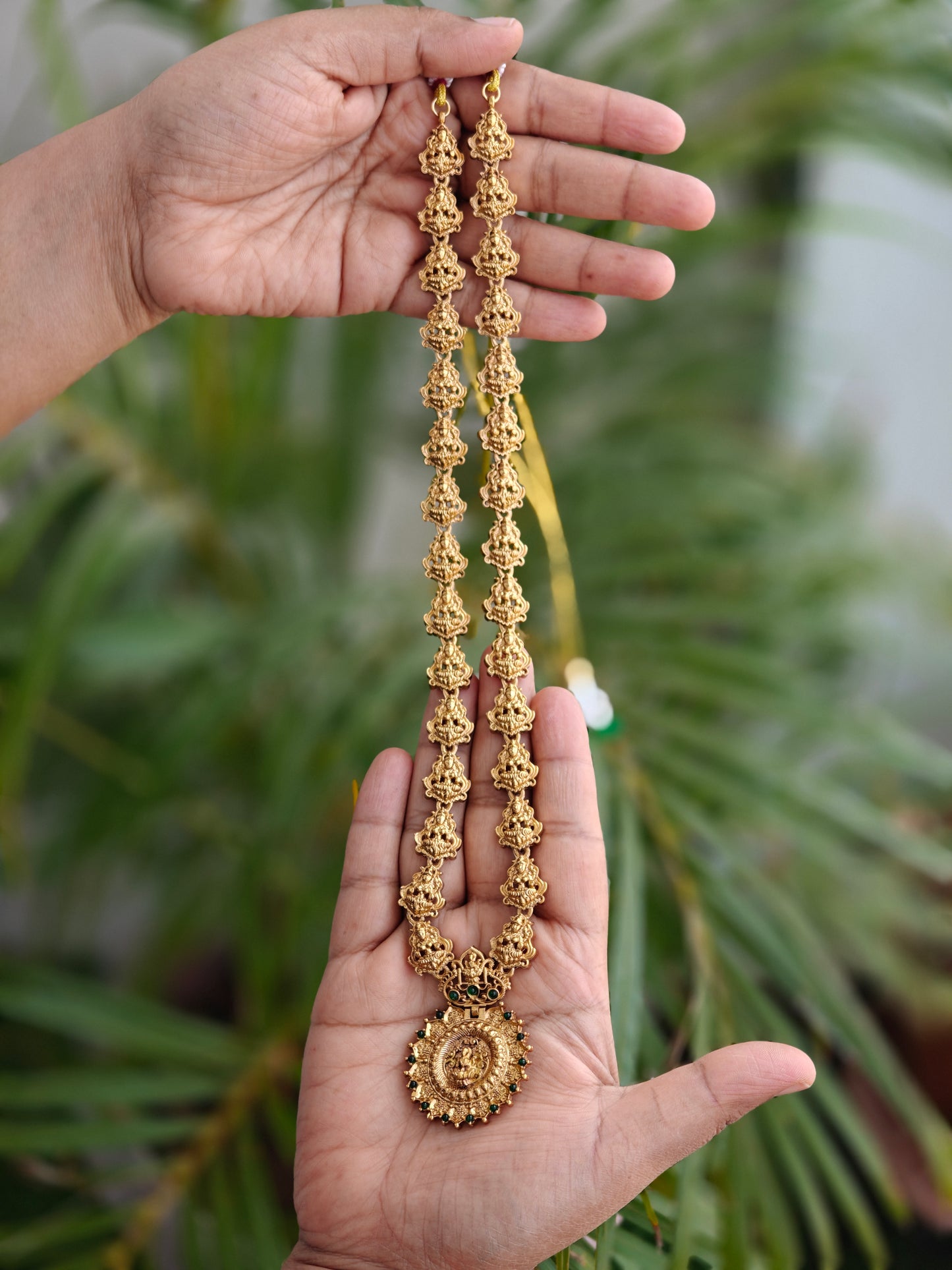 Lakshmi Medallion Necklace