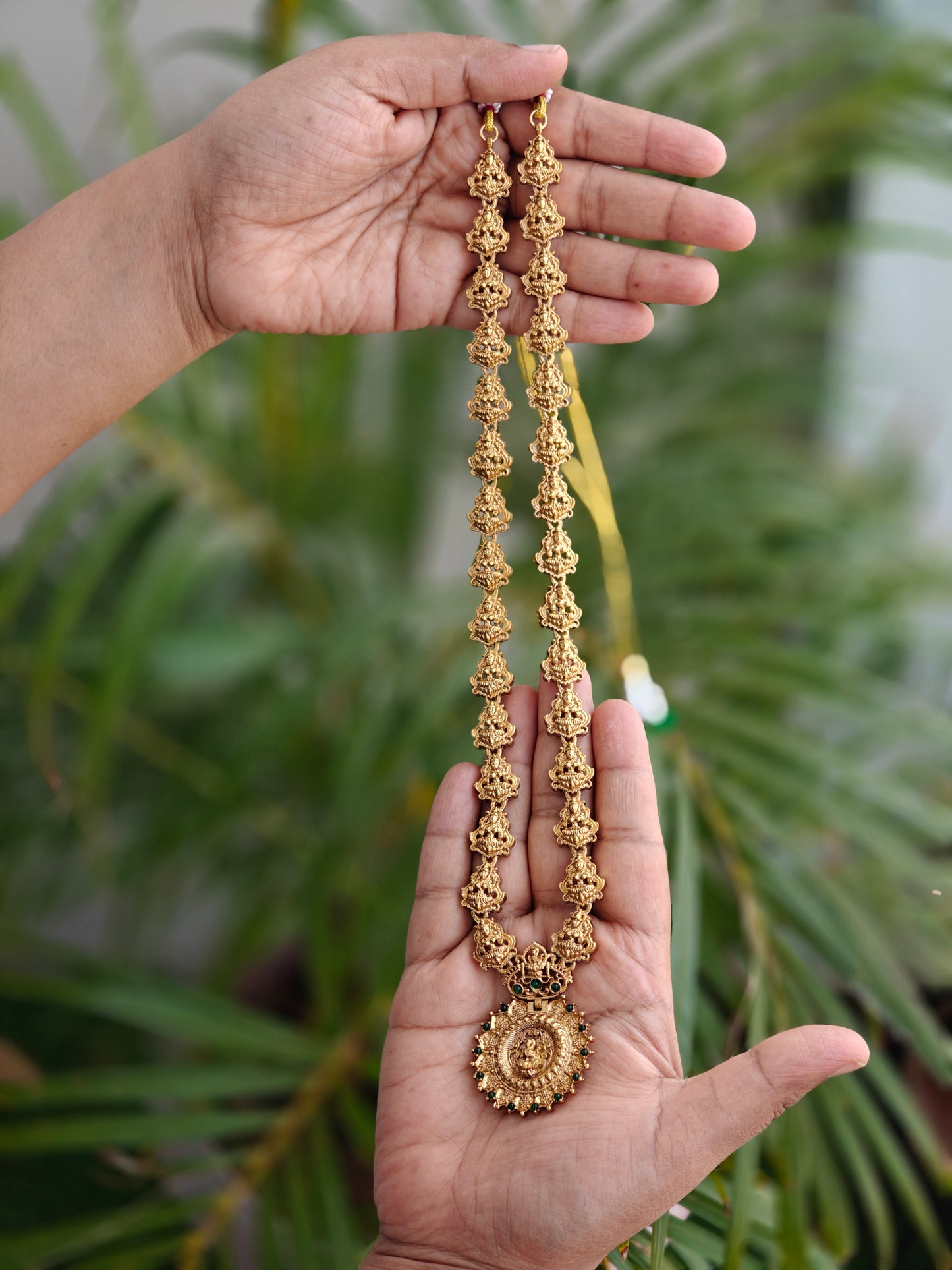 Lakshmi Medallion Necklace