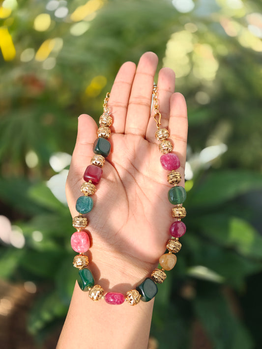Rajputana Stone MC Necklace