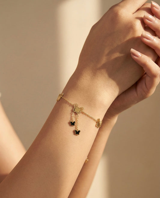 Flutter Charm Bracelet