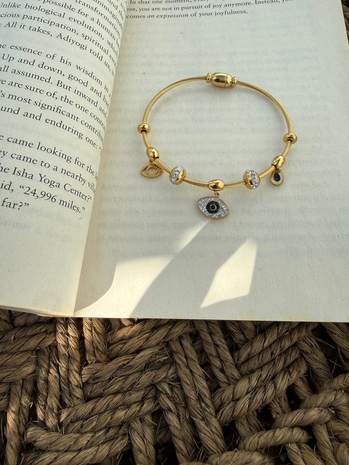 Evil Eye Luxe Charm Bracelet