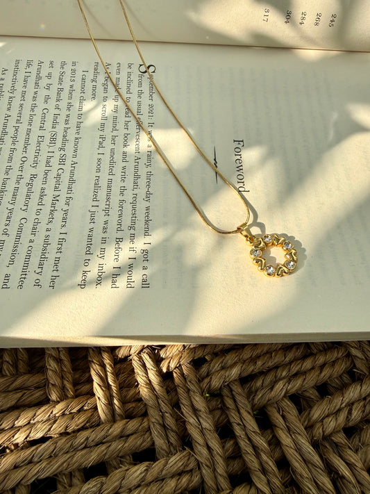 Luna Circle Necklace