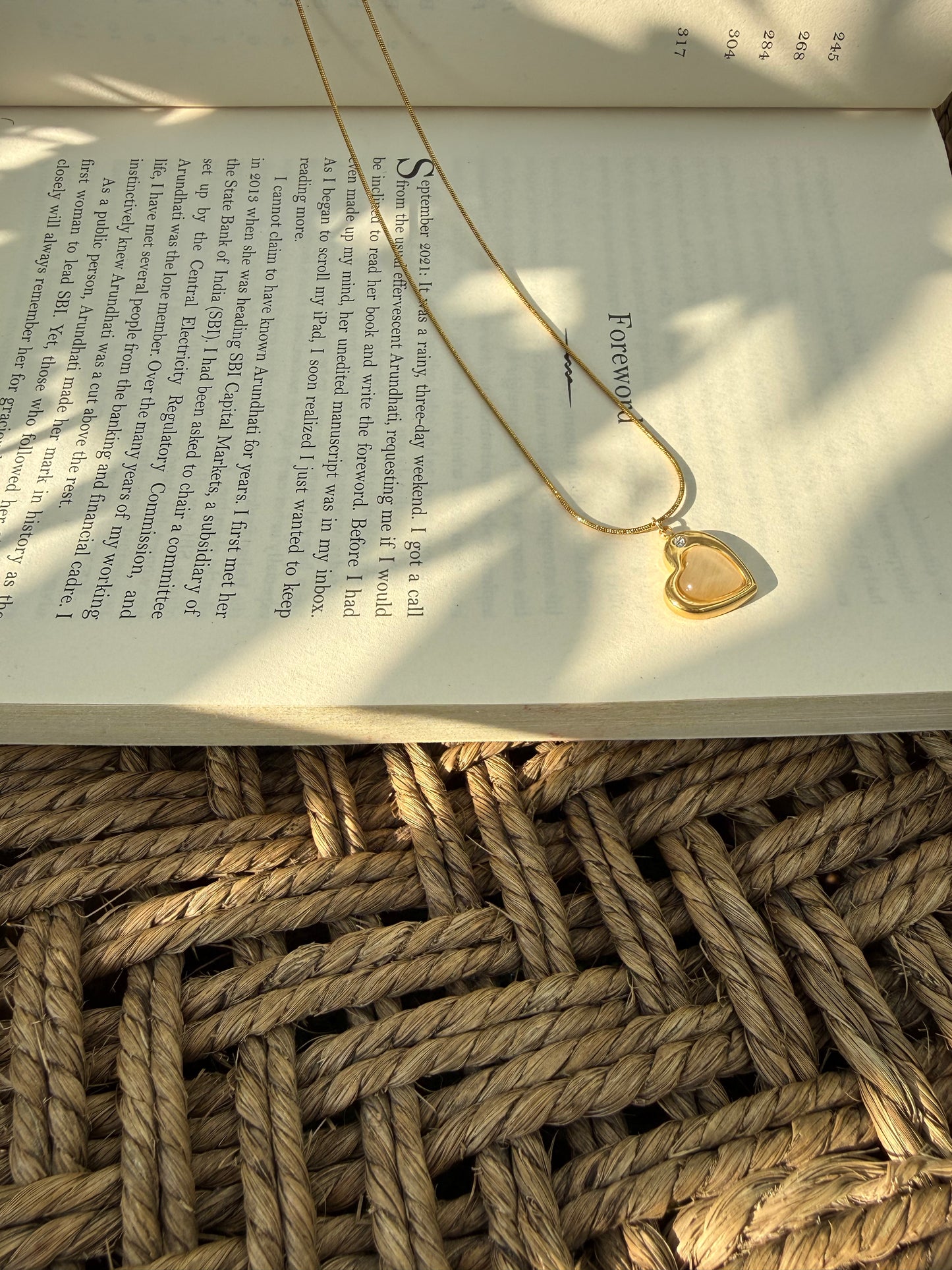 Soft Heart Pendant Necklace
