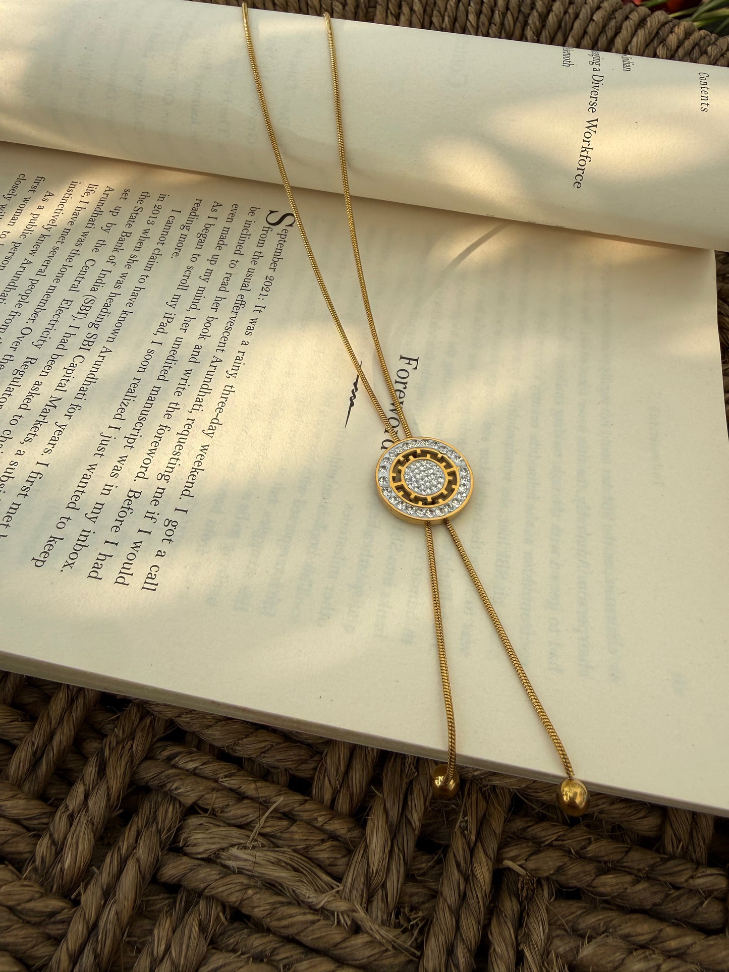 Aura Slider Necklace