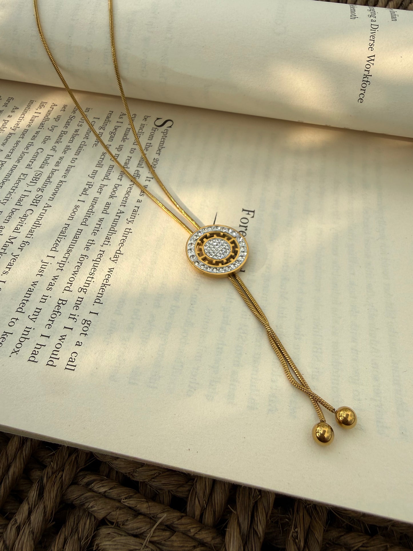 Aura Slider Necklace