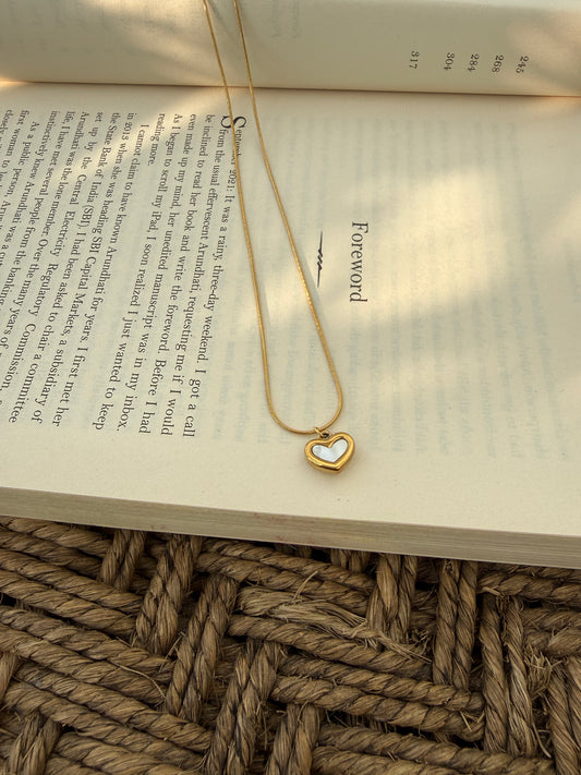 Open Heart Glow Necklace